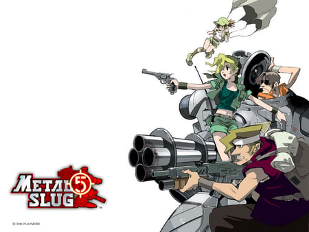 metal slug 5 - 1, 2, 3, 4