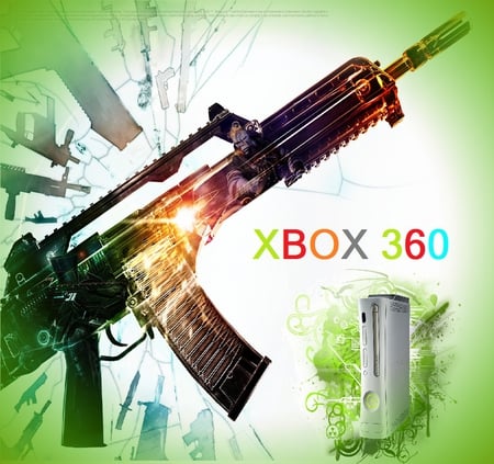 XBOX 360 - xbox 360, games, guns, xbox