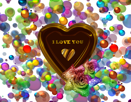 You are a beautiful Rainbow - love, cherish, hearts, roses, rainbows, god, golden memories