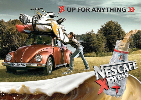 Nescafe Advertisement - nescafe, advertisement, picture, cool