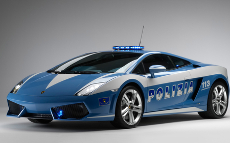 lamborghini gallardo lp560 police car - 1, 2, 3, 4