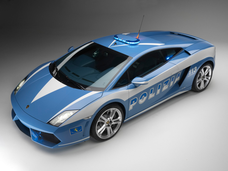 lamborghini gallardo polizia - 1, 2, 3, 4