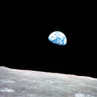 Earthrise at Christmas