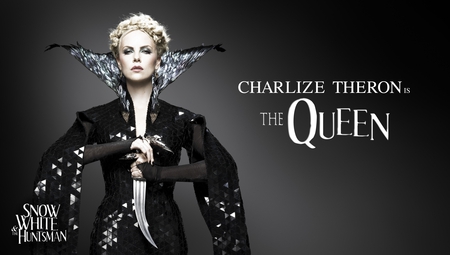 Snow White and Huntsman - huntsman, charlize theron, queen, snow white, entertainment, film