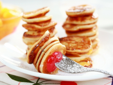 Sweet pancakes - tasty, macro, photography, delicious, food, pancakes