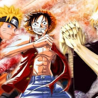 Naruto Luffy Ichigo