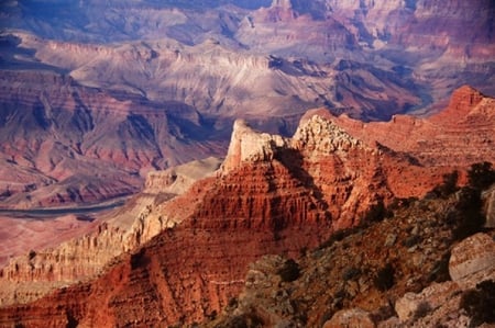 Canyon - arizona, rock, land, canyon