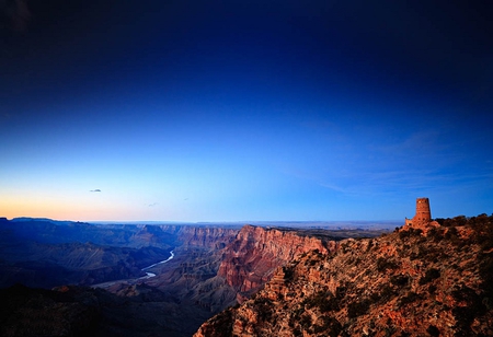 Grand Canyon - rock, sky, desert, canyon