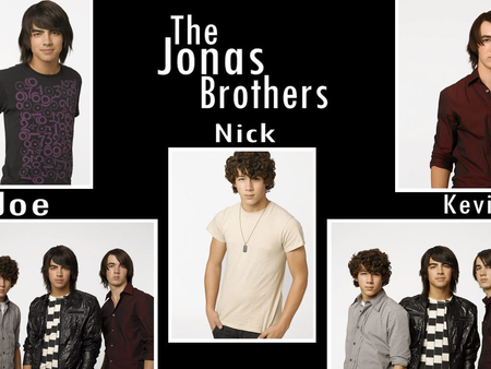 the Jonas Brothers - 1, 2, 3, 4