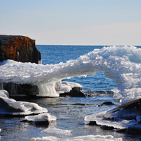 Ice bridge