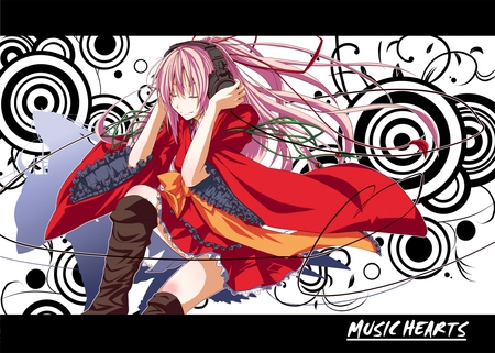 Luka Megurine - anime, girl, cute, pretty