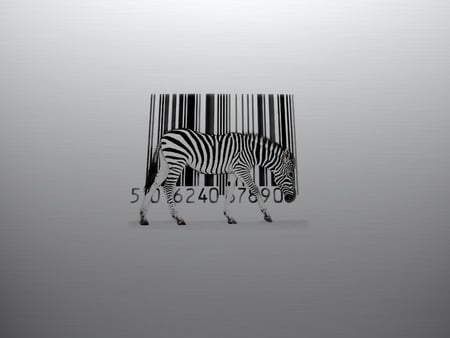 Zebracoade - zebra, coade