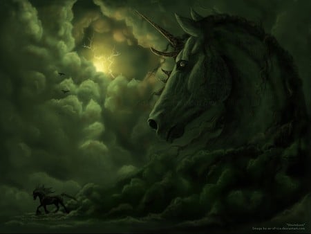 Death - dream, horse, photo