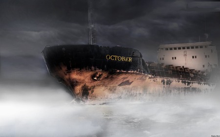 October - october, the ship