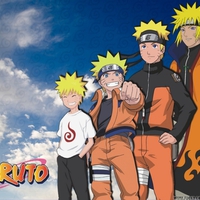 The stages of Naruto