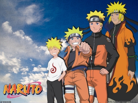 The stages of Naruto - my art work, naruto