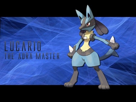 Lucario - The Aura Master - lucario, pokemon