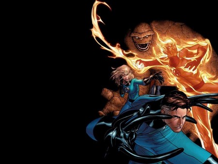 Fantastic Four - marvel, comics, heroes