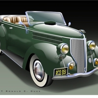 1936 Ford Green