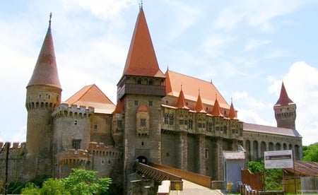 *Romania - Castelul Corvineştilor * - corvini, istorie, castel, medieval