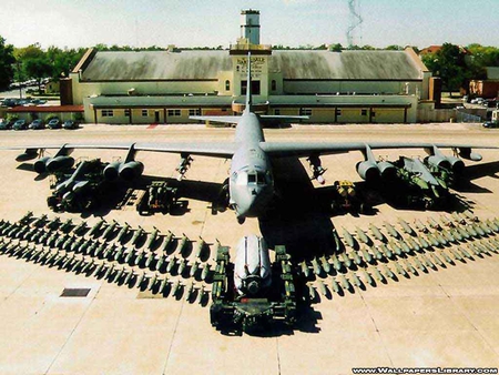 B-52 - b-52, planes, big, jet