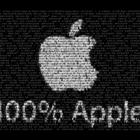 100 percents Apple