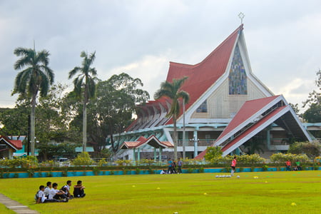 central philippine university - cpu, iloilo city, church, school