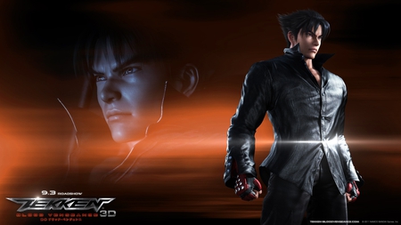 Jin Kazama - black, jin, blood vengeance, tekken, light, kazama, uniform