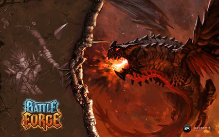 Battle Forge - cgi, game, creature, dragon, fantasy