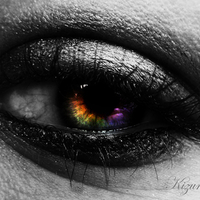 Dark Rainbow Eye