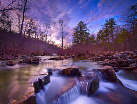 River - nature, rock, tree, river