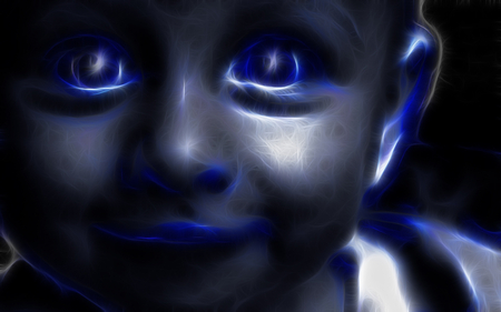 Fractalius Baby - abstract, cute, baby, other