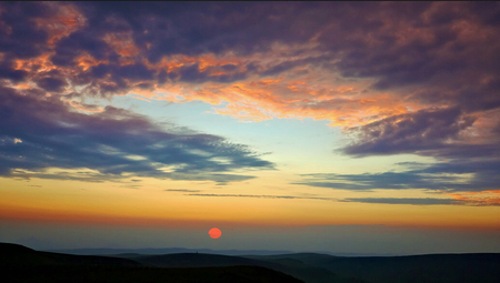 Sunset - cloud, amazing, sunset, sun