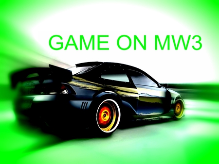 CALL OF DUTY MW3 - call of duty, mw3, car, green