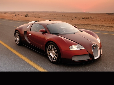 Road Trip - fun, fast, road trip, car, bugatti-veyron, red, open road