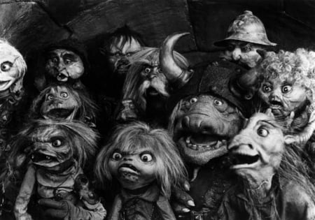 a labrynth, hod goblins, familytree, black and white - labrynth, family, black and white, goblins