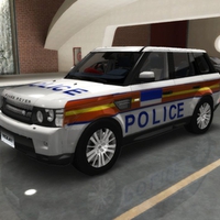 Range Rover Police Car