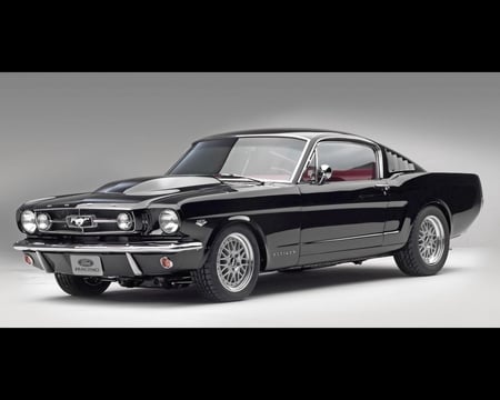 Mach Ford - fast, car, hotrod, joyride, muscel, black