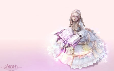 Aion - video game, long hair, original, fantasy, cute girl, tagme, aion, anime, fantasy girl, dress