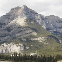 Mountains , Majestic , trees , Clouds