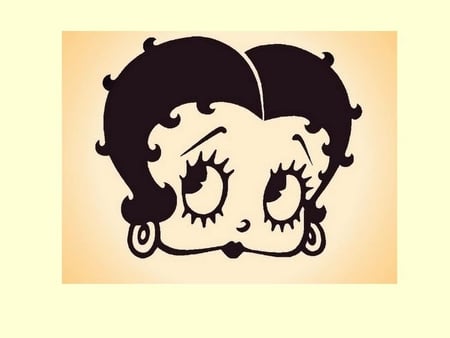 Here's Betty!!!! - cartoon, yellow, betty boop, funny