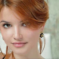 Beautiful Red Head Face