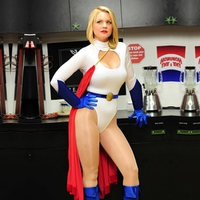 Carrie Keagan As Power Girl