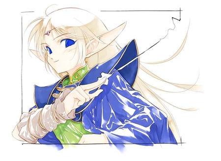 Deedlit - elf, anime, female, beautiful, lodoss