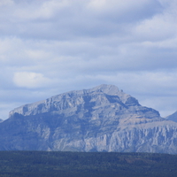 Mountains in Banff Alberta National Park 35