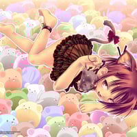 the cat girl loves rats