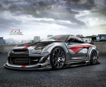 2010 Nissan GTR R35 team Turkey