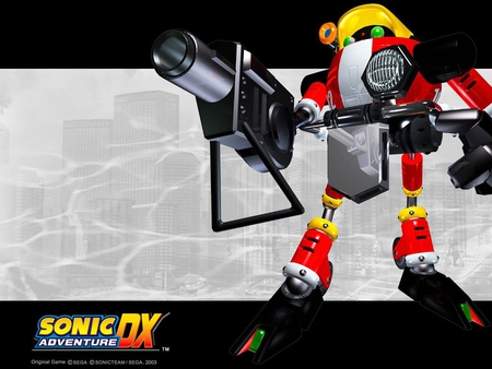 Sonic Adventure DX-E-102 Gamma - water, sonic, video games, sonic adventure dx, e-102 gamma