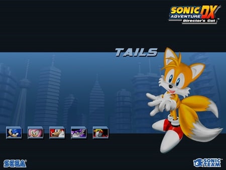 Sonic Adventure DX Director's Cut-Tails - tails, sonic, city, sonic adventure dx, video games