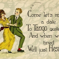 Tango postcard